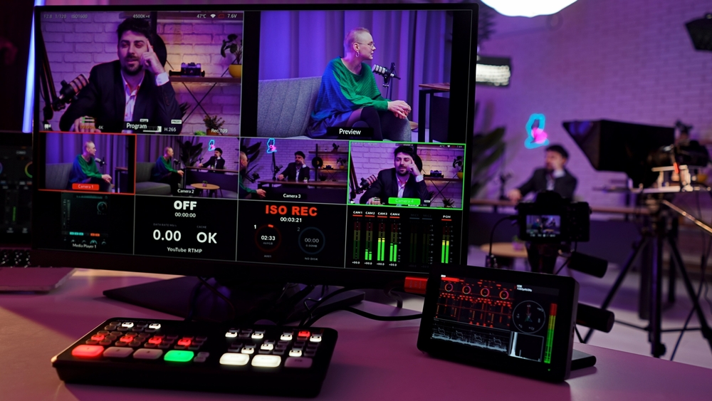 Optimera ljud och bild för professionella livesändningar